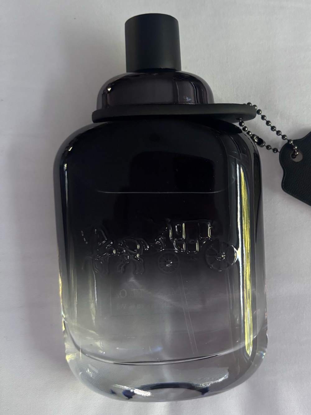 Coach Men’s Black Ombre Cologne Bottle 3.3oz